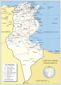 tunisia-administrative-map