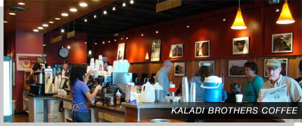 Kaladi's Coffee Shop - E. Evans, near the University of Denver