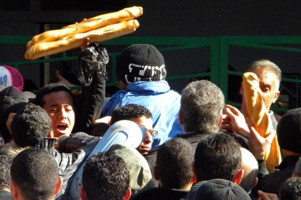 January 2011. The Bagette Revolution Spreads. By the way, the bread tastes great.