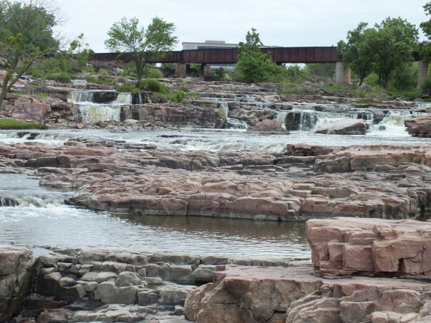 The falls at Sioux Falls