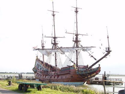 Replica of the Batavia – Dutch East Indies commercial ship from early 1600s