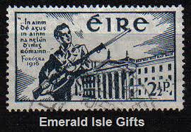 Stamps Commemorating The Easter Rising when Irish nationalists rose in armed revolt against 800 years of British rule. Roger Casement, a man born of privilege, gave his life in support of this cause