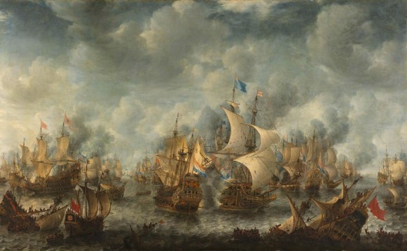 1653 - Battle of Terheide - August 10, 1653 - First Anglo-Dutch War 