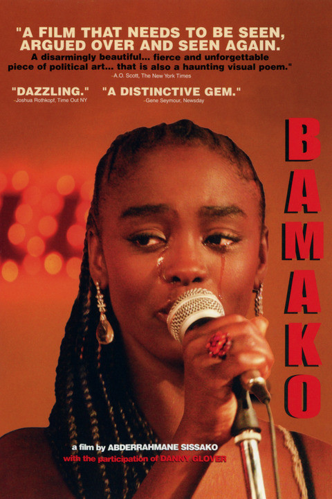 Bamako - a film that puts the IMF on trial done by Malian director Abderrahmane Sissako. There are many others. 