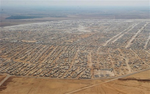 As far as the eye can see: Syrian refugee camp in Jordan