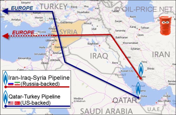 Blue Line - Plan rejected by Syria in 2009. Red Line - Plan agreed to by Syria in 2011