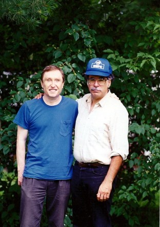 Dan Cetinich and me, July, 1994 in Rutland, Vermont