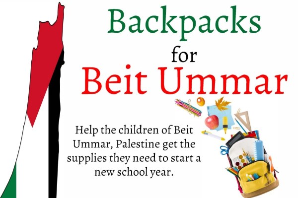 Beit Ummar Backpacks.